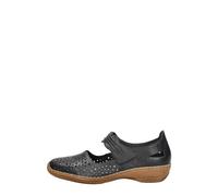 Rieker - Sportief Wedge - Femme - Chaussures - Bleu - Taille: 39 EU