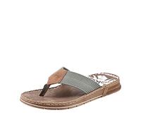 Rieker Homme Zehentrenner Tongues, Vert, 44 EU