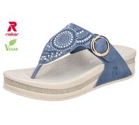 Rieker Tongs 'V1465' bleu, Taille 43