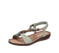 Rieker Tongs V7568 pour femme, vertes, 36 EU