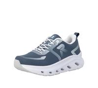 Rieker U3504 Baskets Basses pour Homme, Bleues, Taille 47 EU