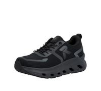 Rieker U3504 Baskets Basses pour Homme, Noir, 45 EU