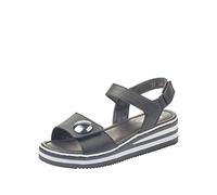Rieker V02S8 Femme Sandales Bout fermé, Noir (Schwarz 00), 38 EU