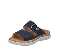 Rieker V0300 Mules pour femme Bleu 37 EU
