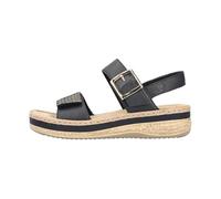 Rieker Nu-pied V0951 Femme noir - 37 EU
