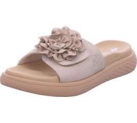 Rieker V1562 62 Damen Pantolette Beige, Beige, Gr. 36