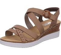 Rieker V3841 Sandale Femme beige 37 EU
