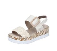 Rieker V3950 crème/porcelaine, beige, 37 EU
