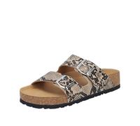 Rieker V6391 Mules pour femme - Beige - 40 EU