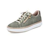 Rieker Baskets M2940 pour femme Vert Taille 38