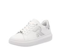 Rieker W1204 Baskets Basses pour Femme Blanc 82 37 EU, Blanc 82, 37 EU