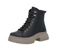 Rieker W1877 Bottes de motard pour femme Noir 38 EU, Noir, 38 EU