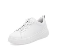 Rieker W2301 Baskets Basses pour Femme Semelle lâche, Blanc 80, 39 EU