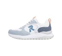 Rieker W2506 Sneaker Low Top Femme Sportschuhe Multicolore, Avec Nœuds, Tissu