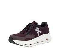 Rieker W3500 Baskets Basses pour Femme, Rouge, 38 EU, Rouge, 38 EU