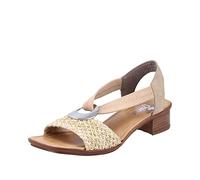 Rieker Women's 62664 Sandal, 36/42 EU, beige, 40 EU
