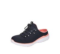 Rieker Women's M5090 Clogs, Bleu, 37 EU