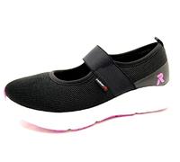 Rieker - Womens Trainers - Rieker 42102-00 - 39 EU - Black - Wide