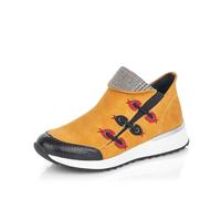 Rieker X8082 femme Botte tendance, Mélange Jaune, 40 EU