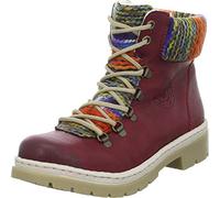 Rieker Y9432, Botines Femme, Rouge (Wine/Orange-Multi 35), 36 EU