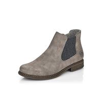 Rieker Z2194, Bottes Chelsea femme, Gris (Grey/Anthrazit 40), 41 EU