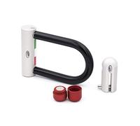 RIELDA SH3 LUCCH. Bloque-disque blanc + Rielda SH3 cadenas arc Ø 18 blanc + dispositif de programmation + 2 kits clés