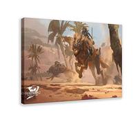 RIELLI Guild Wars 2 Game 1 Poster sur toile Décoration murale pour salon et chambre à coucher Cadre : 30 x 45 cm