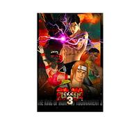 RIELLI Tekken 3 Game Canvas Poster Décoration murale Impression Peintures pour salon Chambre Sans cadre 30 x 45 cm