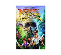RIELLI The Secret of Monkey Island Game 2 Poster sur toile Décoration de chambre Paysage sportif Cadeau sans cadre 30 x 45 cm
