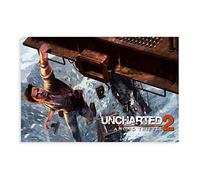 RIELLI Uncharted 2 Game 5 Poster sur toile Décoration murale pour salon et chambre à coucher Sans cadre 30 x 45 cm
