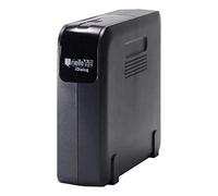 Riello UPS Onduleur iDialog IDG 1200 – 230 V CA, 720 W / 1200 VA, RS-232 & USB, 6 sorties – Noir