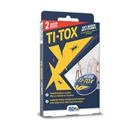 RIEM - Ti-Tox Anti-Fourmis 2 pièces - Boite d'Appât contre les Fourmis Noirs - Efficace à l'Intérieur et à l'Extérieur - Action Longue Durée - Détruit aussi la Fourmilière