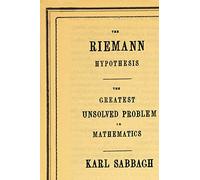 The Riemann Hypothesis