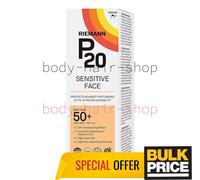 Riemann P20 Sensitive Face SPF 50+ Crème solaire contre le...