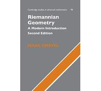 Géométrie riemannienne – Une introduction moderne