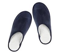 riemot Chaussons Hommes, Pantoufles Maison Confort et Légers, Doux et Antidérapants Pour Intérieur et Extérieur, Marin EU 40-41