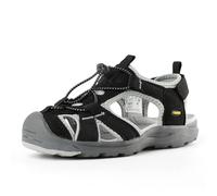 Riemot Sandales pour Femme, Randonnée et Marche Sports Outdoor, Trekking, Voyages, Ete Plage, Antidérapante et Confortable, Noir EU 42