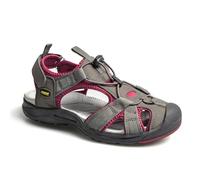 riemot Sandales pour Femme, Sandales Randonnée, Sandale de Marche Sports Outdoor, pour Trekking, Voyages, Sandale Ete Plage, Antidérapante y Confortable, Femme Rouge EU 41
