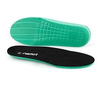riemot Semelles Chaussures Confort pour Femme Homme Respirante Absorption des Chocs Confort de Forme Semelles Intérieures pour Chaussures de Sécurité,Travail et Bottes,Black,EU 38