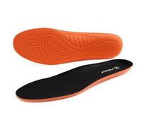 riemot Semelles Chaussures Confort,Semelles Chaussures pour Femme et Homme,Semelle Memoire de Forme Offrant de Absorption des Chocs,Semelles Sport Légères et Respirante,Anti Odeur,Noir,EU 43
