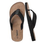riemot Tongs Homme Confortables - Sandales Légeres, Antidérapantes, Tong Chaussures Été avec Support de Voûte Plantaire, Idéal Tongues pour Plage Piscine Jardin ou Loisirs Quotidiens, 43 EU