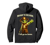 Rien à Voir Ici - Y'all go on Home. shérif Extraterrestre drôle Sweat à Capuche