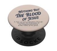 Rien d'autre Que Le Sang de Jésus en Lui, Nous n'avons la rédemption PopSockets PopGrip Adhésif