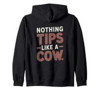 Rien de Conseils comme Une Vie de Ferme de Vache Humour Ranch Life Sweat à Capuche