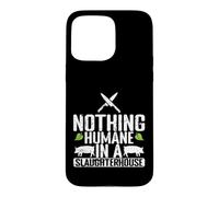 Rien d'humain dans Un Abattoir Coque pour iPhone 15 Pro Max