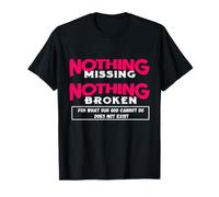 Rien ne Manque, Rien de cassé, prière de la NSPD Jerry Eze T-Shirt