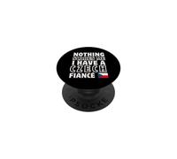 Rien ne me Fait Peur : fiançailles avec Une fiancée tchèque PopSockets PopGrip Adhésif