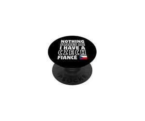 Rien ne me Fait Peur : fiançailles avec Une fiancée tchèque PopSockets PopGrip Adhésif
