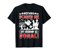 Rien ne me Fait Peur, Mon Mari est Une épouse somalienne Halloween T-Shirt