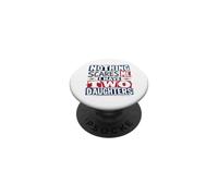 Rien ne m'effraie, J'Ai Deux Filles pour Lights PopSockets PopGrip Adhésif